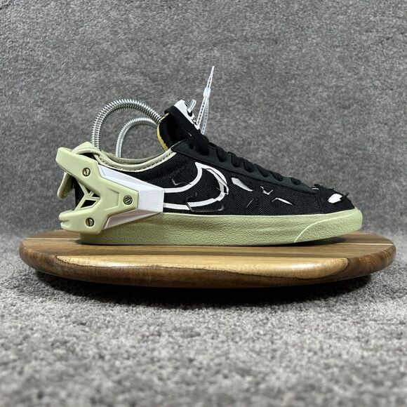 Nike Other - Nike Blazer Low X Acronym DO9373-001 Mens Size 4.5 Black Olive Aura Shoes New